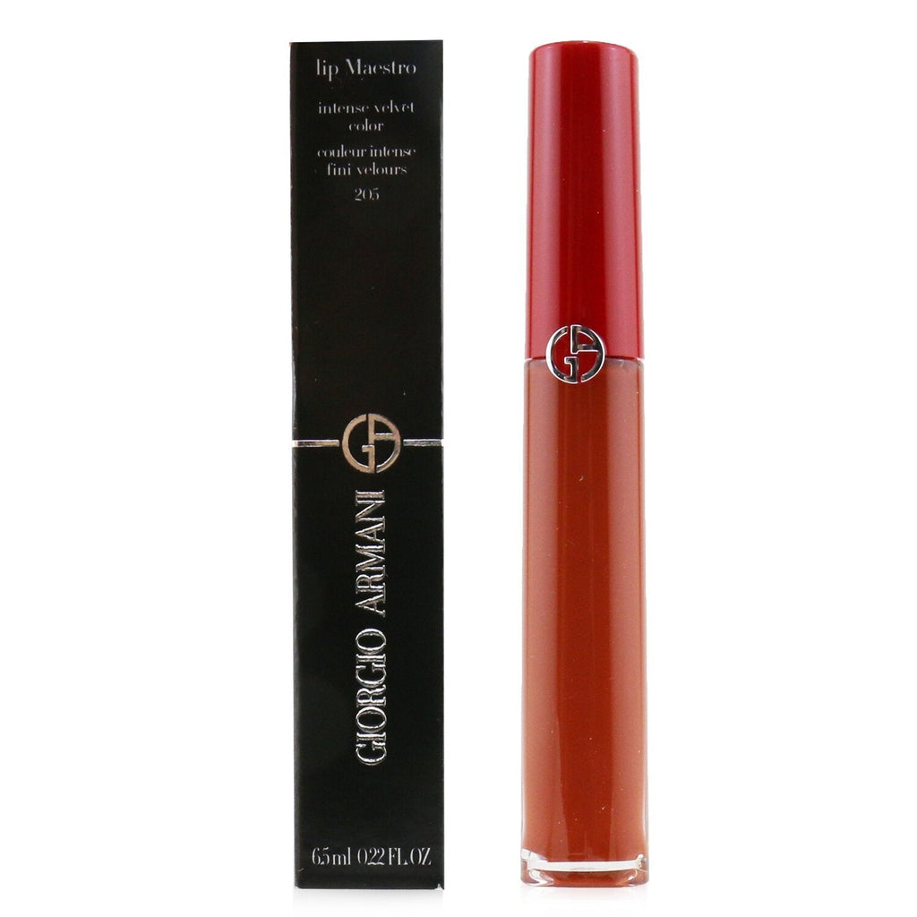 Giorgio Armani Lip Maestro Intense Velvet Color (Liquid Lipstick) - # 204 (Nuda)  6.5ml/0.22oz