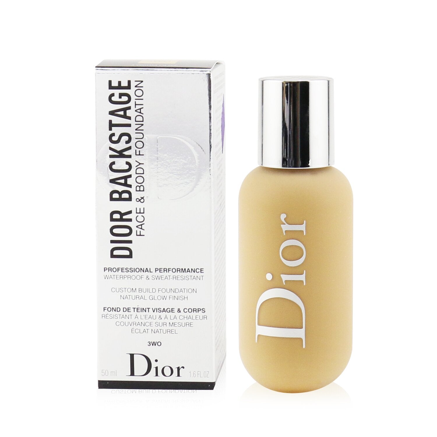 Christian Dior Dior Backstage Face & Body Foundation - # 4WP (4 Warm Peach)  50ml/1.6oz
