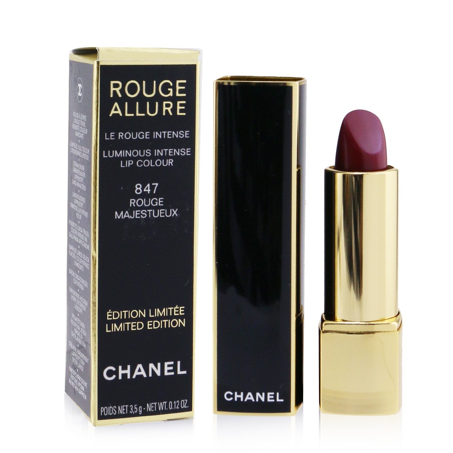Chanel Rouge Allure Luminous Intense Lip Colour - # 99 Pirate  3.5g/0.12oz