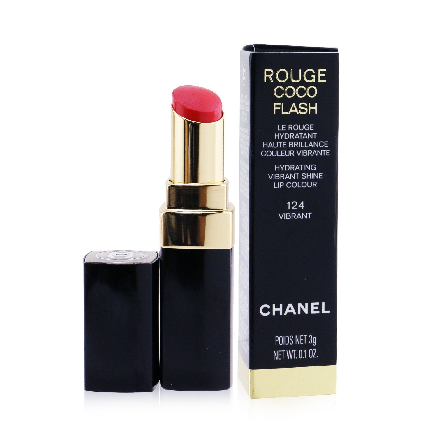 Chanel Rouge Coco Flash Hydrating Vibrant Shine Lip Colour - # 122 Play  3g/0.1oz
