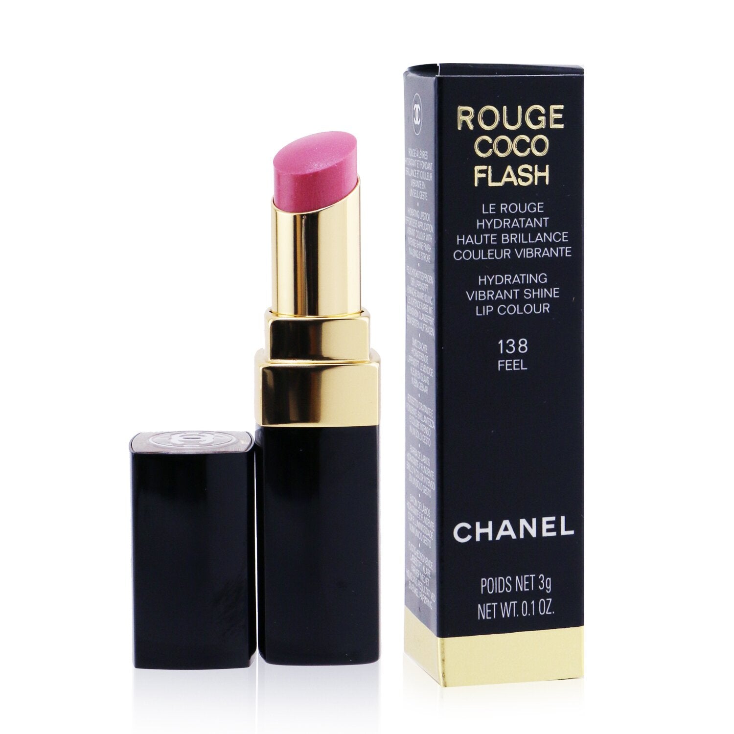 Chanel Rouge Coco Flash Hydrating Vibrant Shine Lip Colour - # 82 Live  3g/0.1oz