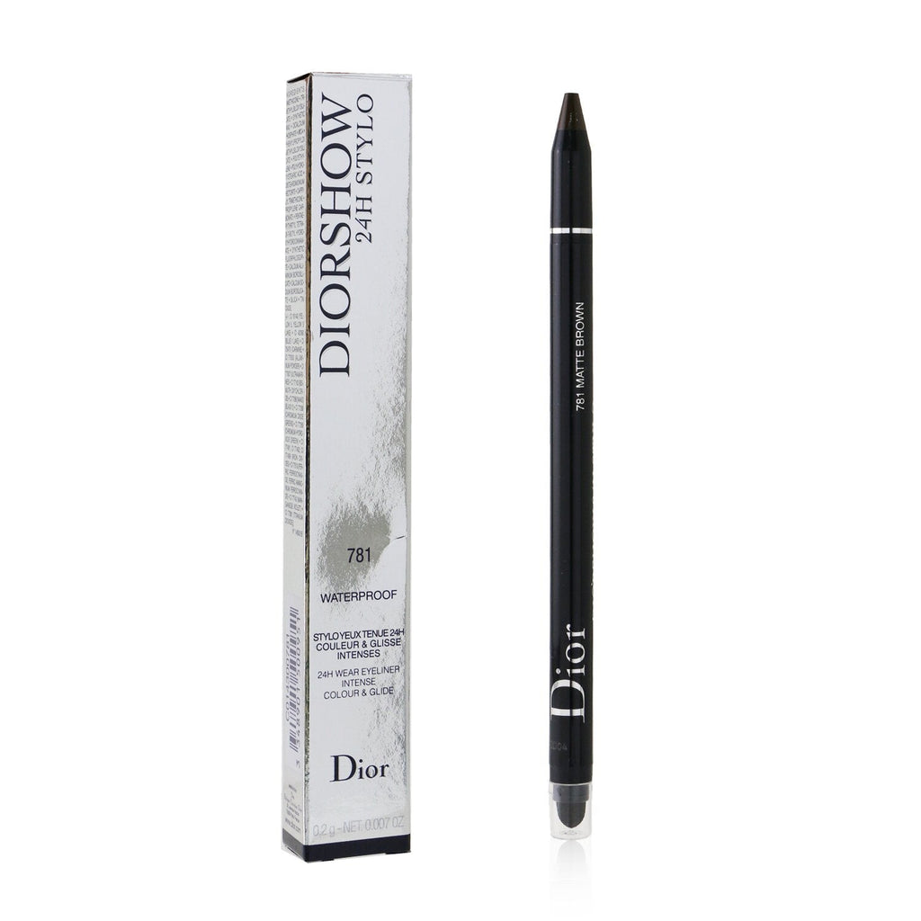 Christian Dior Diorshow 24H Stylo Waterproof Eyeliner - # 091 Matte Black  0.2g/0.007oz