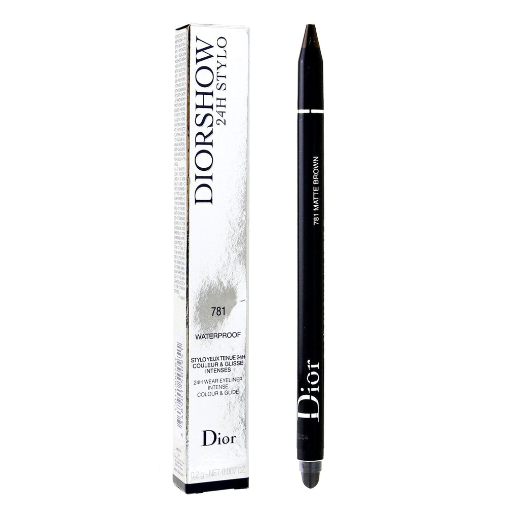 Christian Dior Diorshow 24H Stylo Waterproof Eyeliner - # 781 Matte Brown  0.3g/0.0010oz