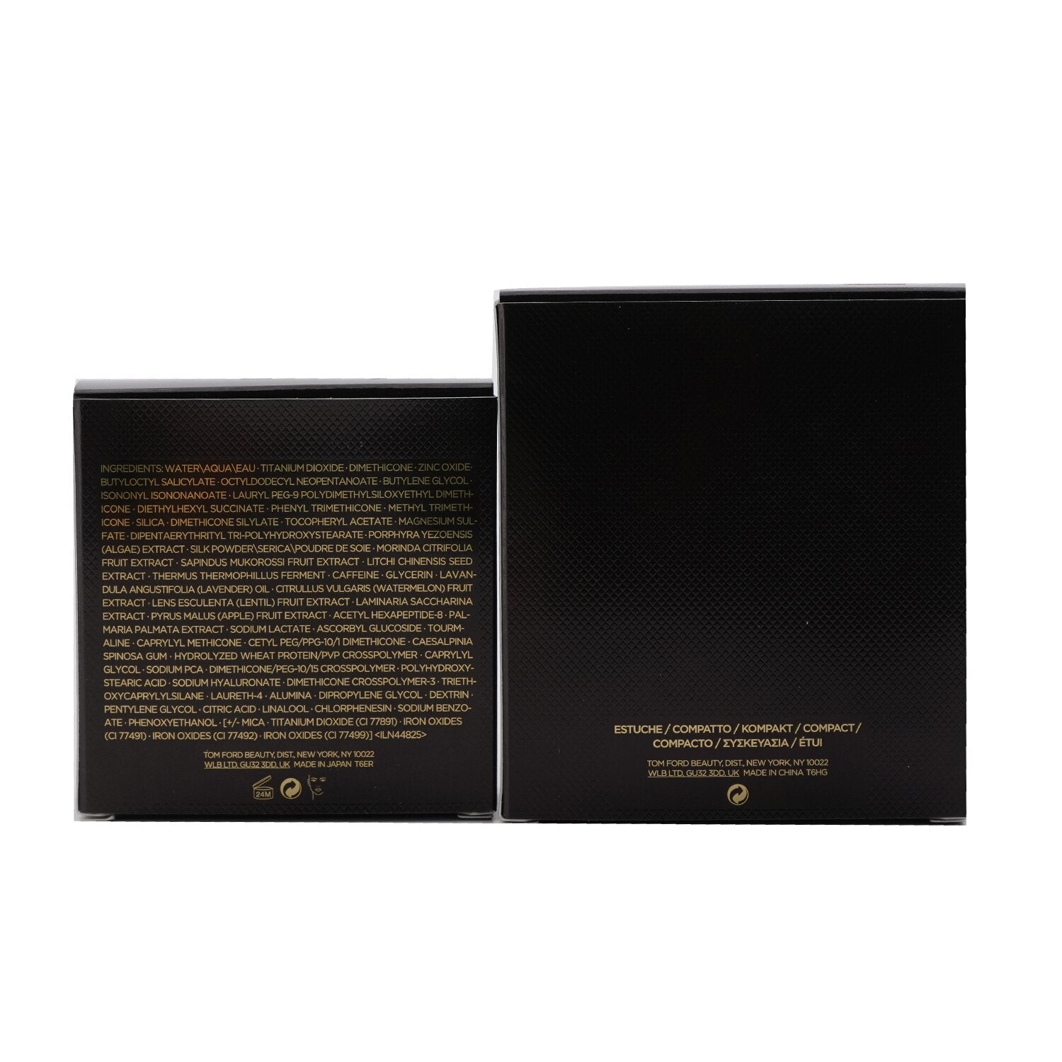 Tom Ford Traceless Touch Foundation Cushion Compact SPF 45 (Case + Refill) - # 2.5 Linen  12g/0.42oz