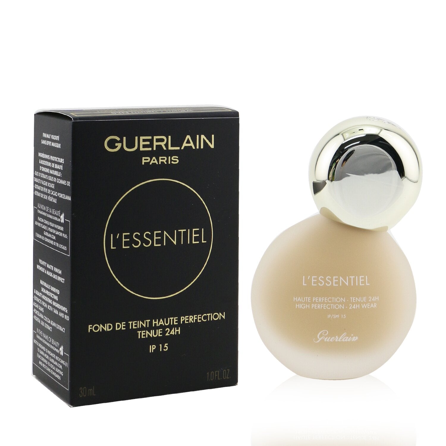 Guerlain L’Essentiel High Perfection Foundation 24H Wear SPF 15 - # 00W Porcelain Warm  30ml/1oz