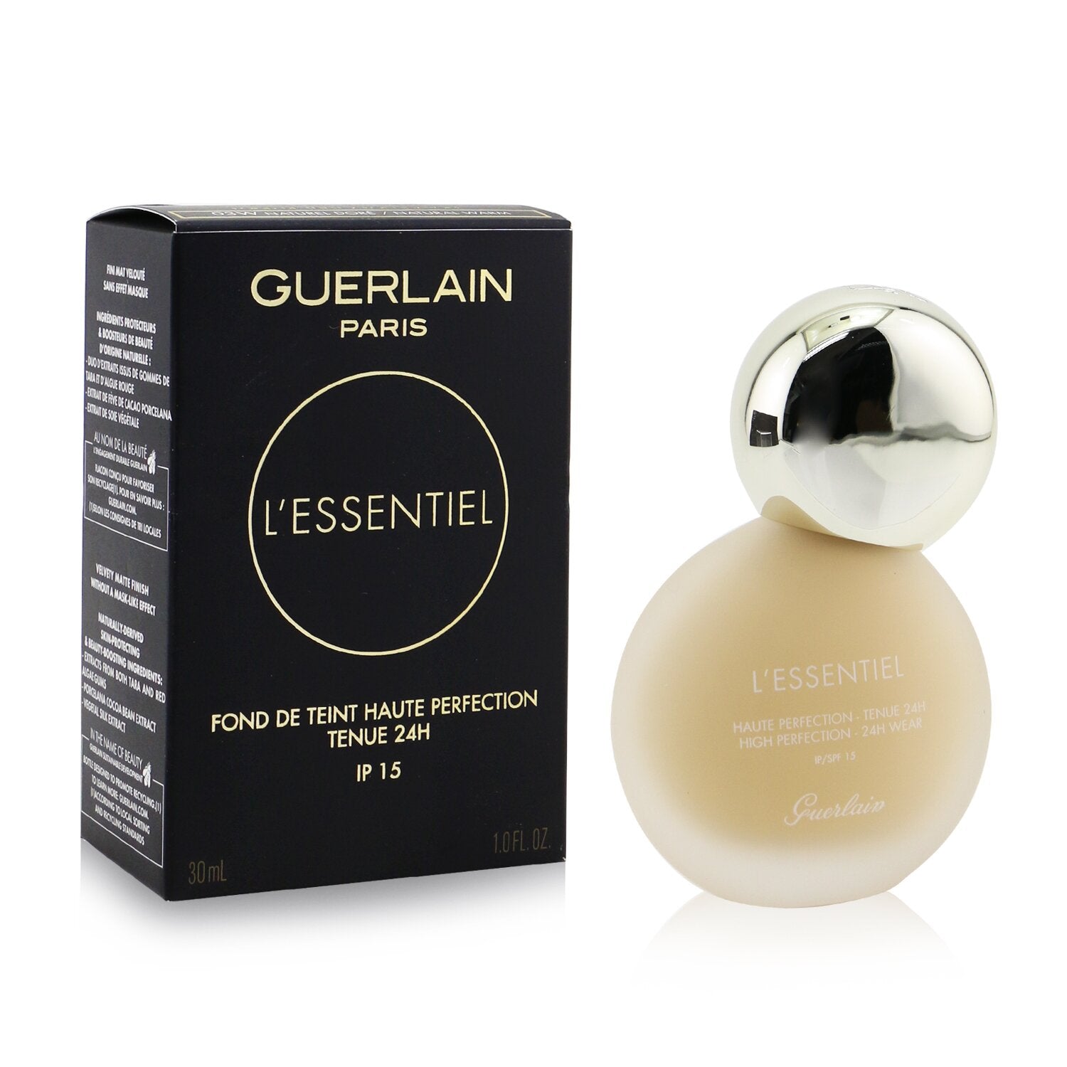 Guerlain L’Essentiel High Perfection Foundation 24H Wear SPF 15 - # 00W Porcelain Warm  30ml/1oz