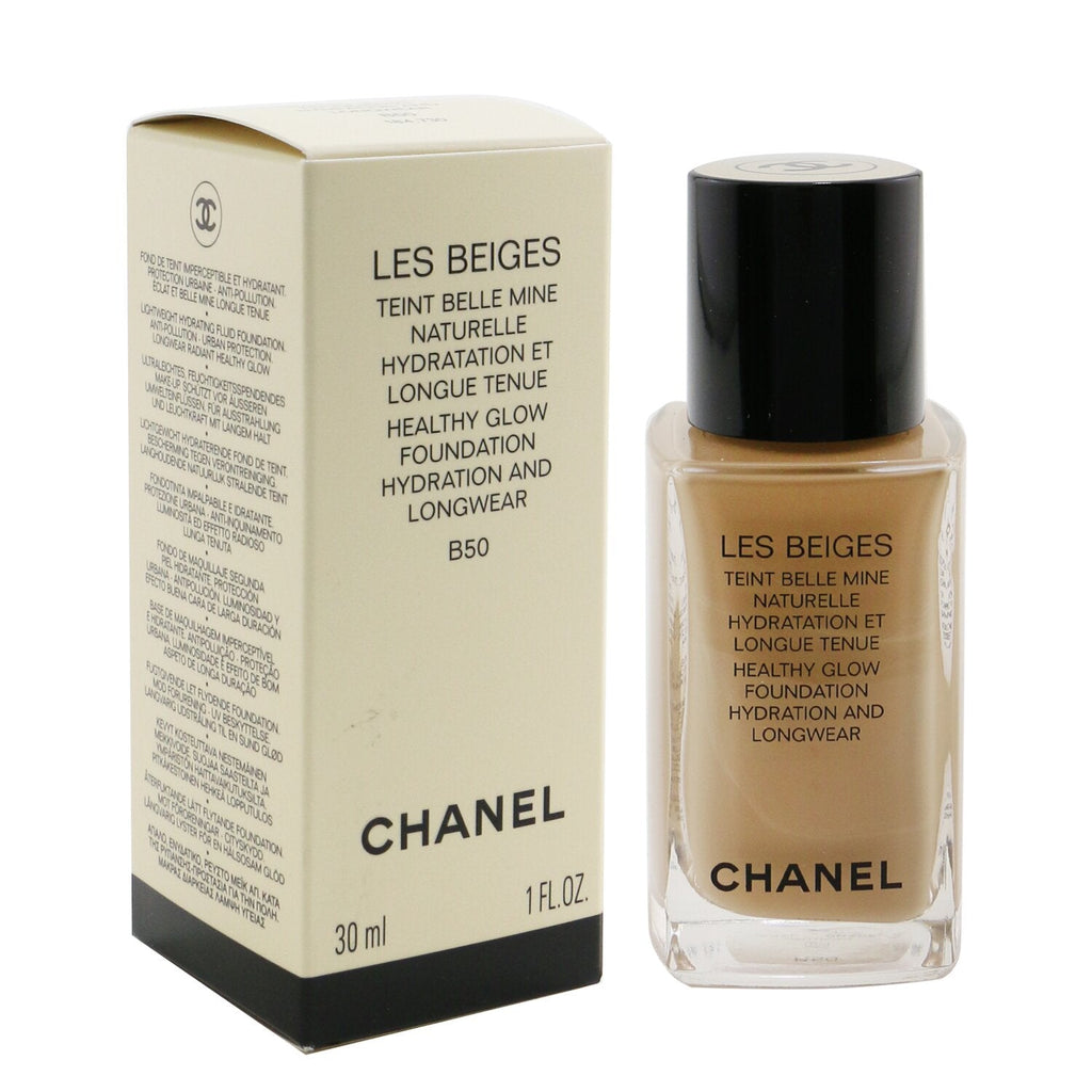 Chanel Les Beiges Teint Belle Mine Naturelle Healthy Glow Hydration And Longwear Foundation - # B10  30ml/1oz
