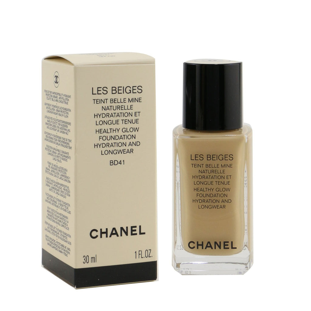 Chanel Les Beiges Teint Belle Mine Naturelle Healthy Glow Hydration And Longwear Foundation - # B40  30ml/1oz