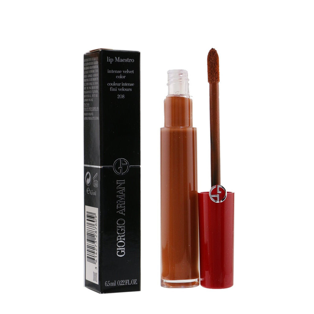 Giorgio Armani Lip Maestro Intense Velvet Color (Liquid Lipstick) - # 529 Rose Plum  6.5ml/0.22oz
