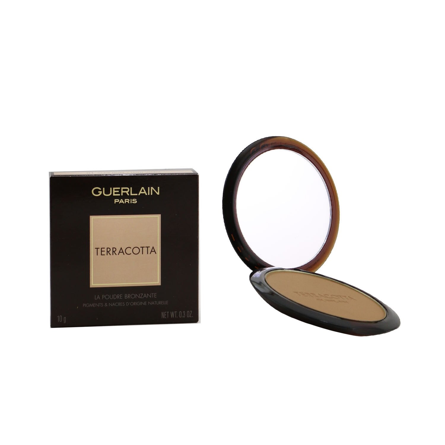 Guerlain Terracotta The Bronzing Powder (Derived Pigments & Luminescent  Shimmers) - # 03 Medium Warm  10g/0.3oz