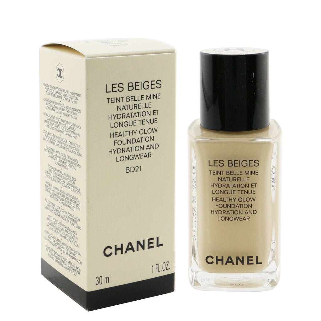 Chanel Les Beiges Teint Belle Mine Naturelle Healthy Glow Hydration And Longwear Foundation - # B40  30ml/1oz