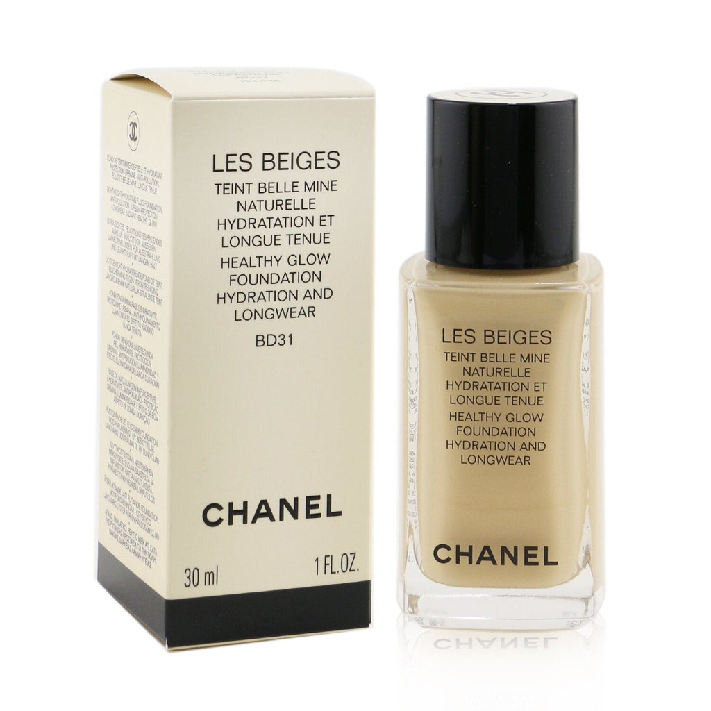 Chanel Les Beiges Teint Belle Mine Naturelle Healthy Glow Hydration And Longwear Foundation - # BD21  30ml/1oz