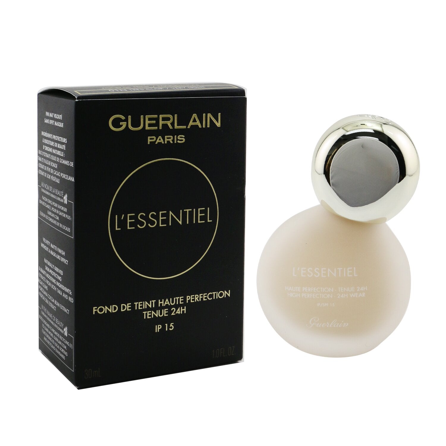 Guerlain L’Essentiel High Perfection Foundation 24H Wear SPF 15 - # 00W Porcelain Warm  30ml/1oz