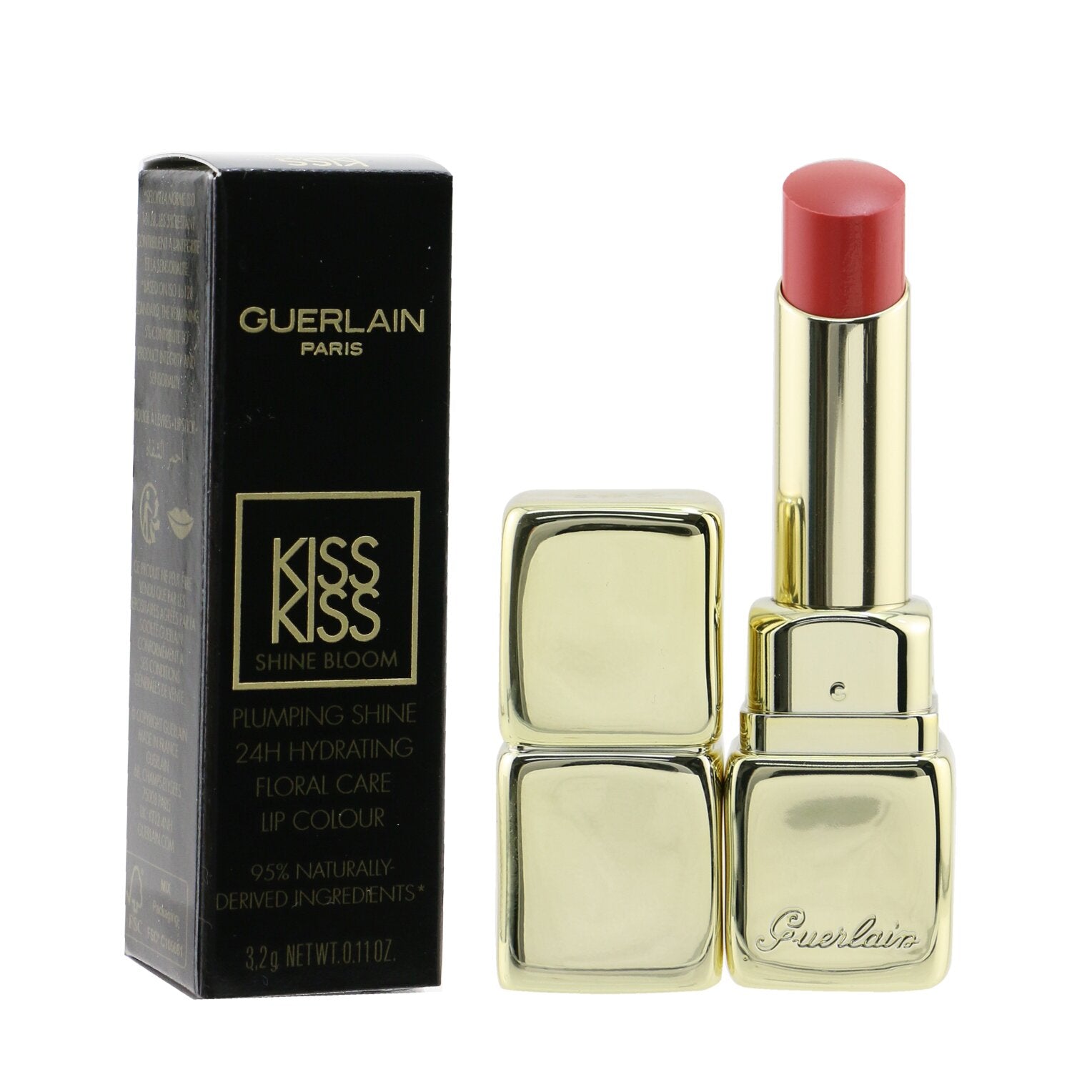 Guerlain KissKiss Shine Bloom Lip Colour - # 749 Love Tulip  3.2g/0.11oz