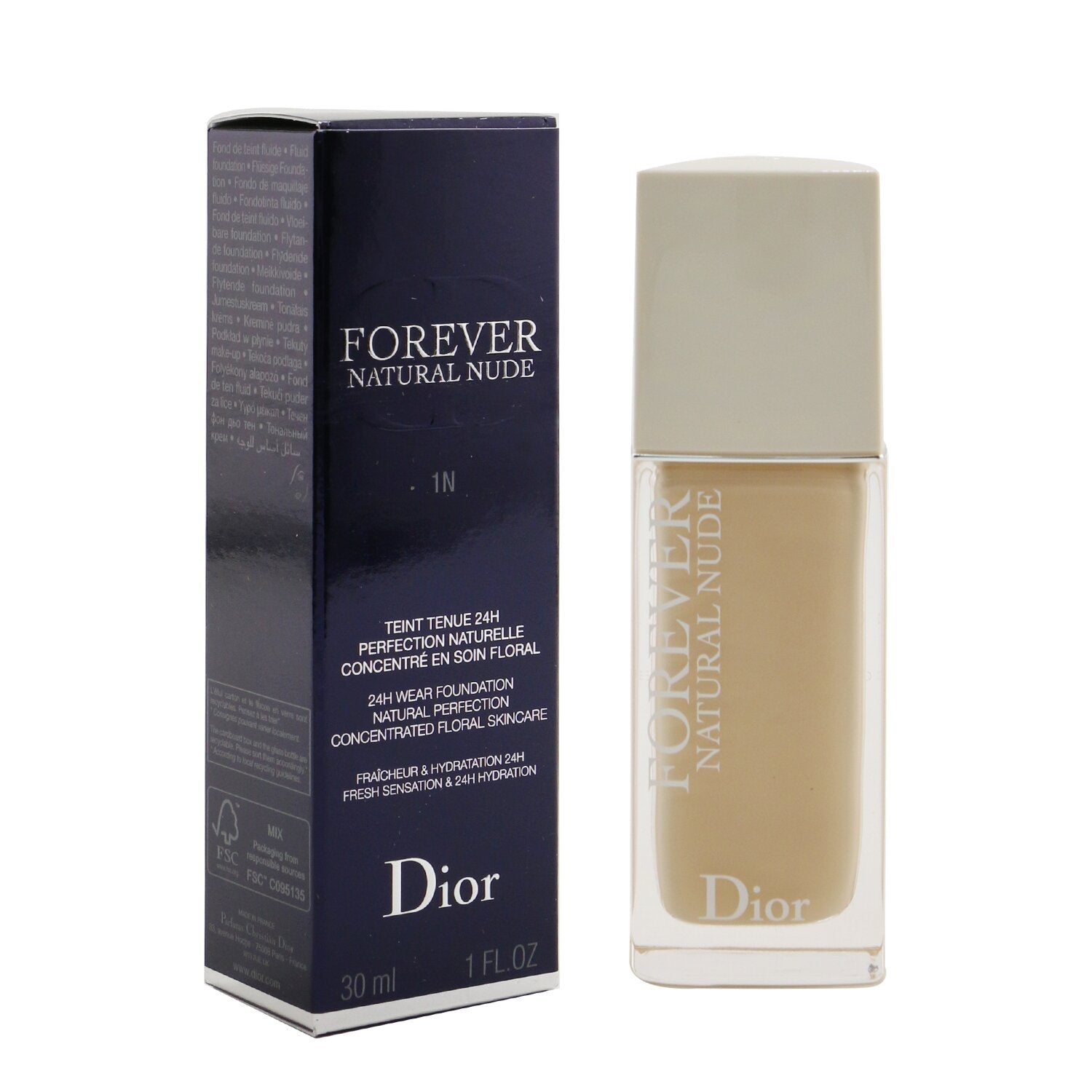 Christian Dior Dior Forever Natural Nude 24H Wear Foundation - # 2.5N Neutral  30ml/1oz