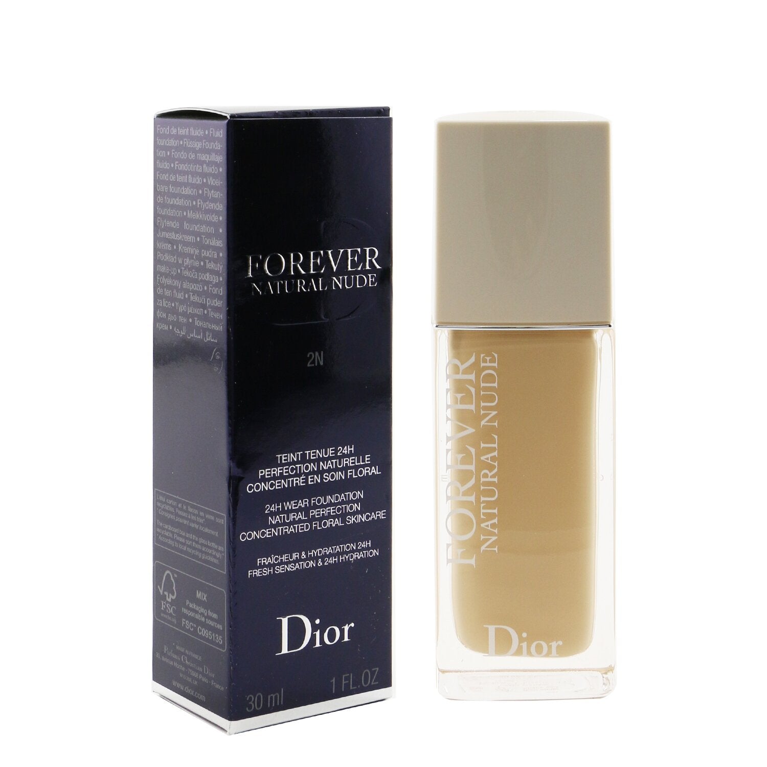 Christian Dior Dior Forever Natural Nude 24H Wear Foundation - # 3.5N Neutral  30ml/1oz