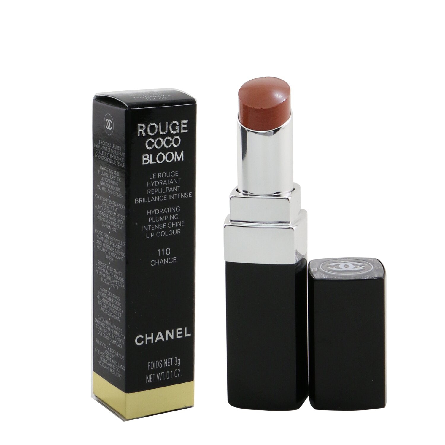 Chanel Rouge Coco Bloom Hydrating Plumping Intense Shine Lip Colour - # 124 Merveille  3g/0.1oz