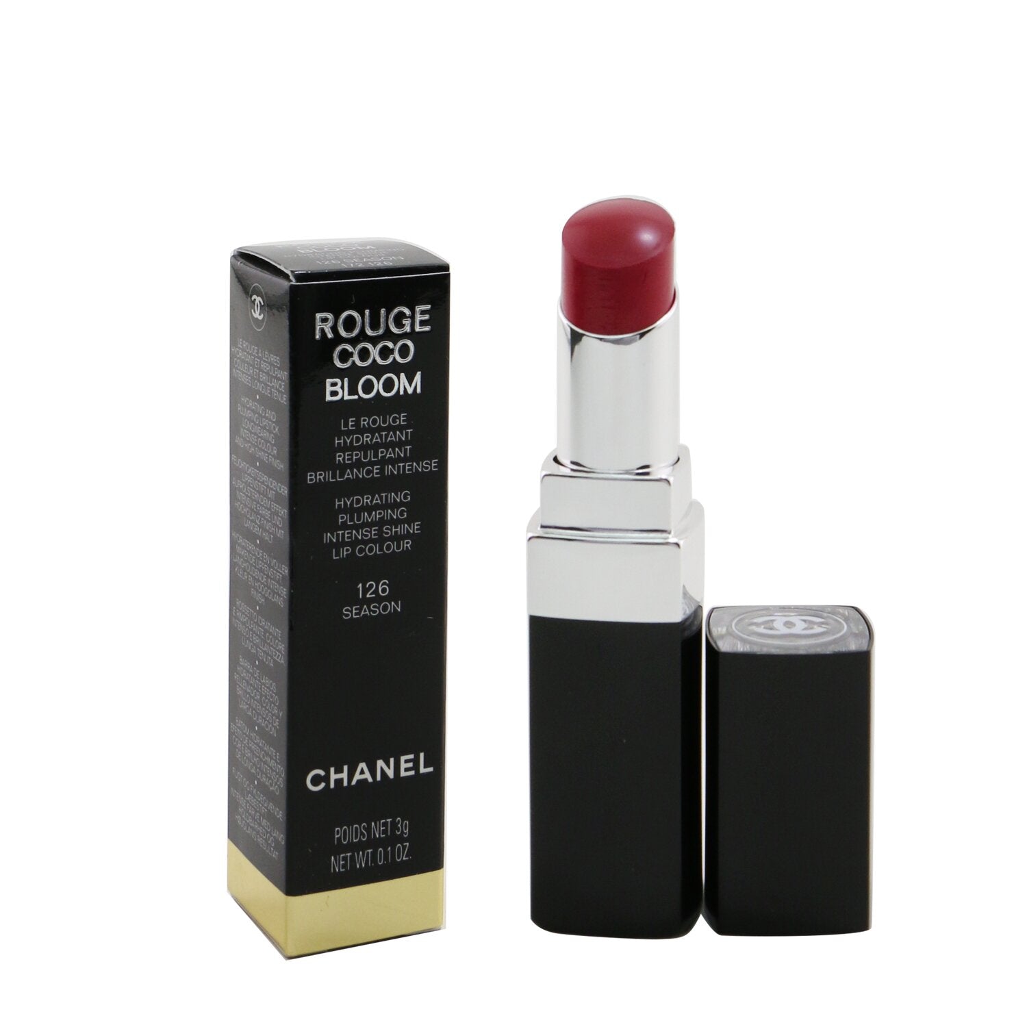 Chanel Rouge Coco Bloom Hydrating Plumping Intense Shine Lip Colour - # 124 Merveille  3g/0.1oz