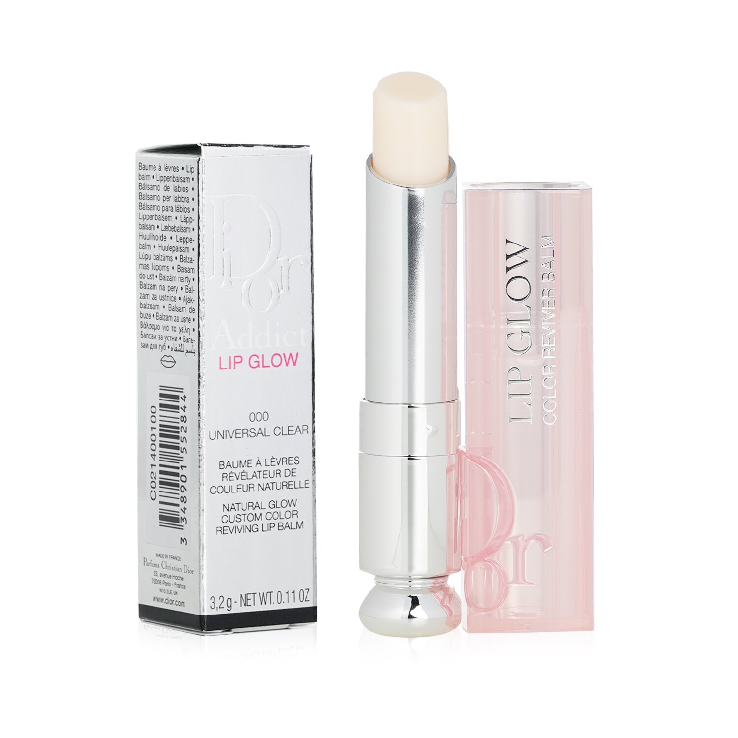 Christian Dior Dior Addict Lip Glow & Colour Reviving Lip Balm # 061 Poppy Coral  3.2g/0.11oz
