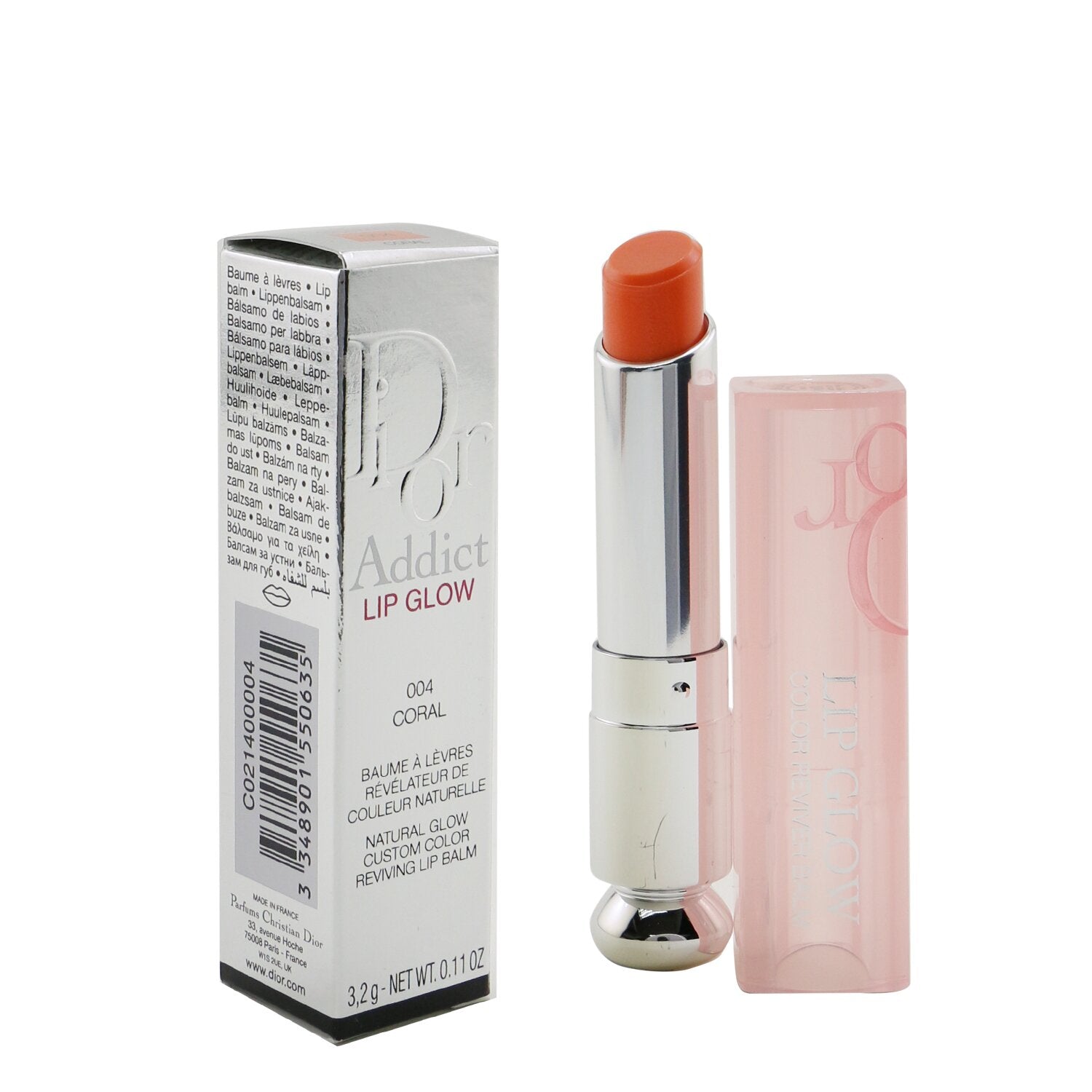 Christian Dior Dior Addict Lip Glow Reviving Lip Balm - #008 Ultra Pink  3.2g/0.11oz