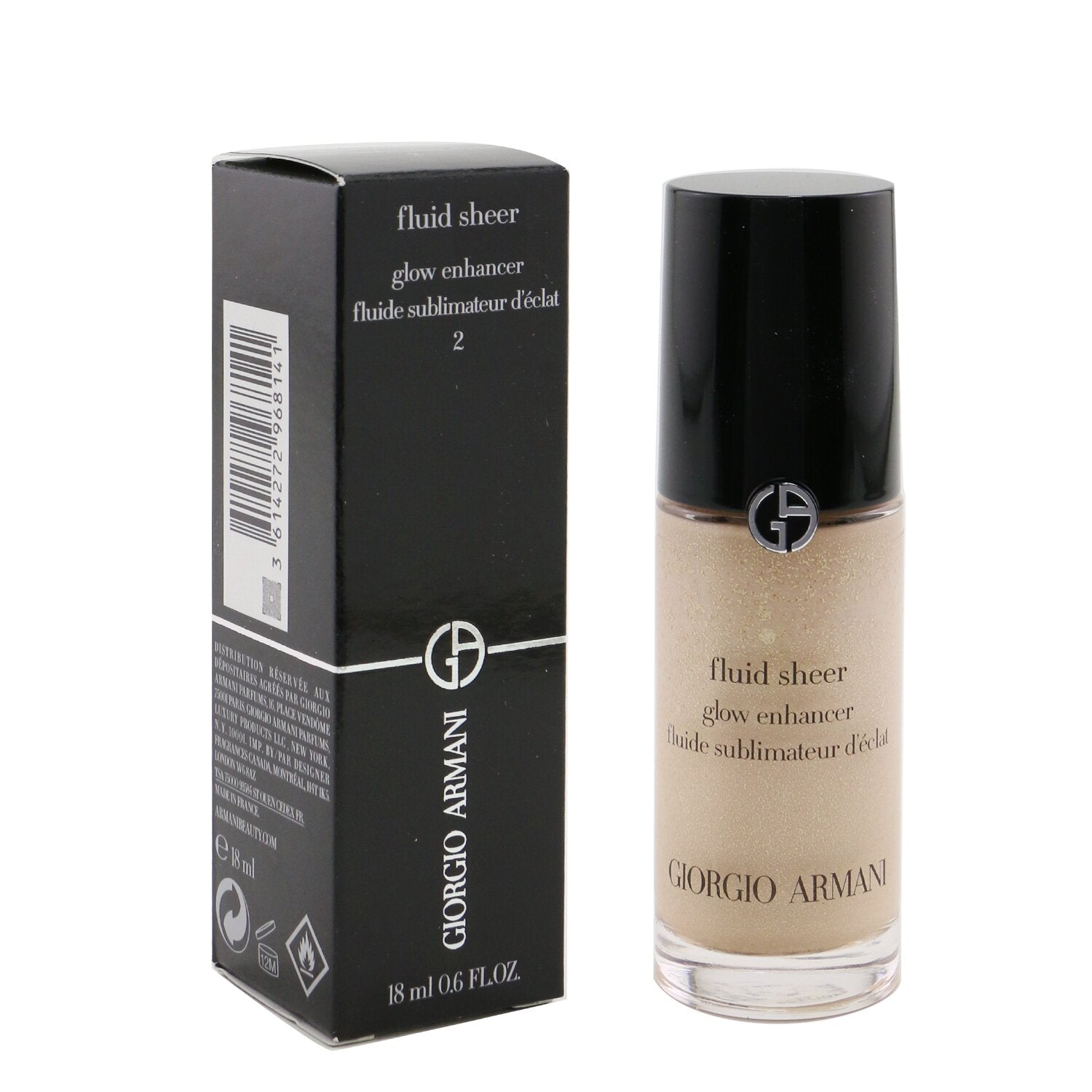 Giorgio Armani Fluid Sheer Glow Enhancer (Mini) - # 05 Coral  18ml/0.6oz