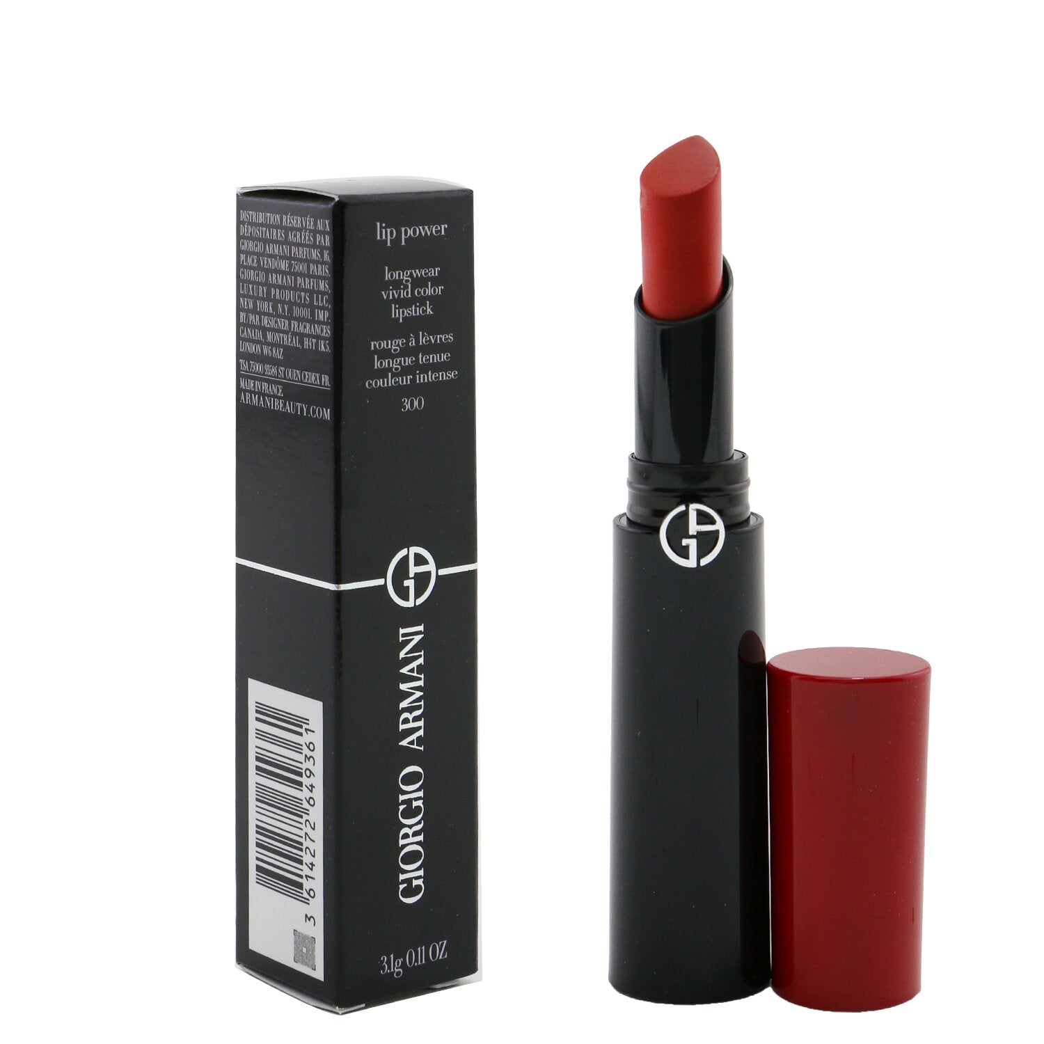 Giorgio Armani Lip Power Longwear Vivid Color Lipstick - # 503 Eccentrico  3.1g/0.11oz