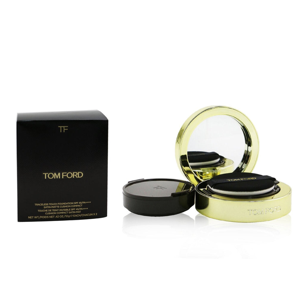 Tom Ford Traceless Touch Foundation Cushion Compact SPF 45 With Extra Refill - # 1.4 Bone  2x12g/0.42oz