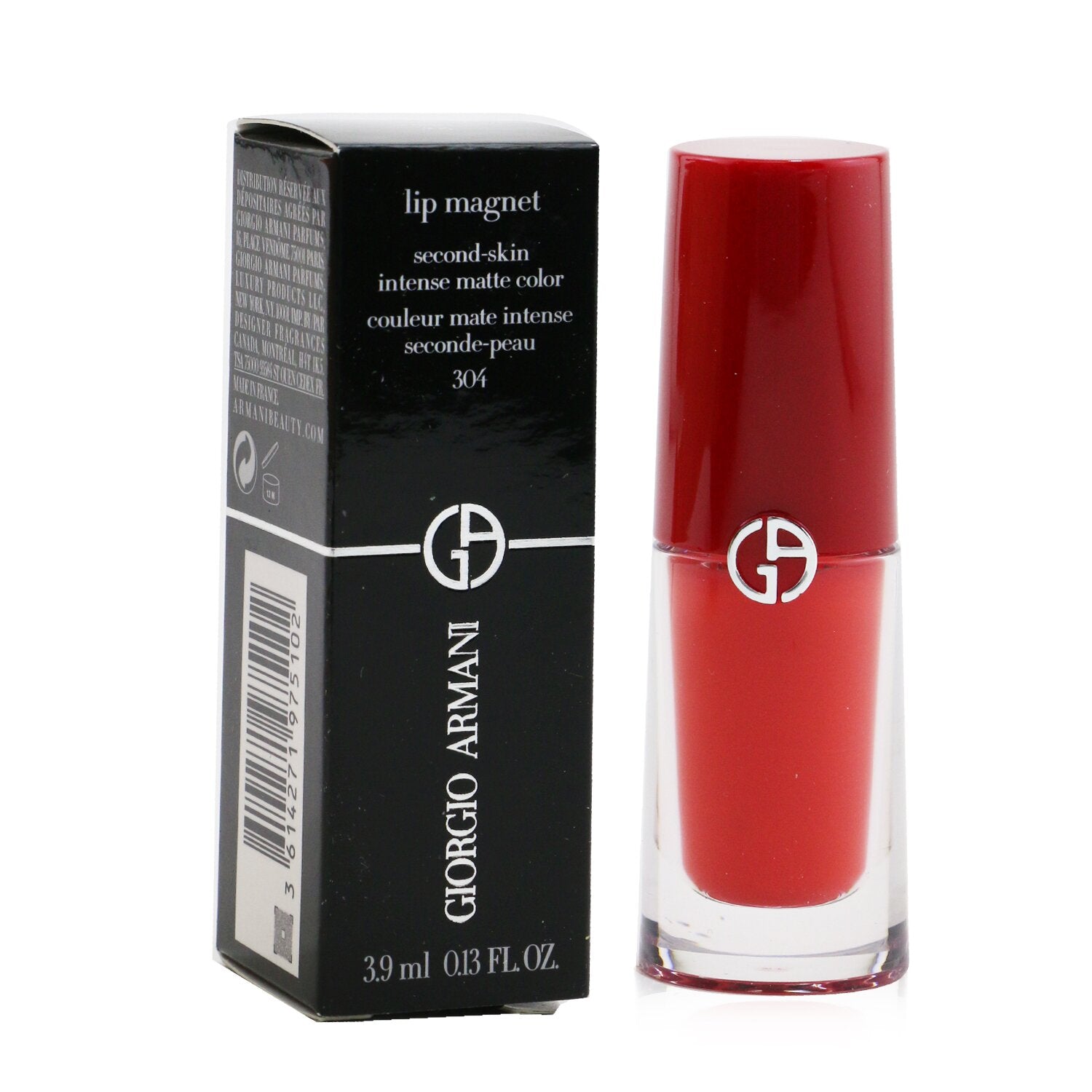 Giorgio Armani Lip Magnet Second Skin Intense Matte Color - # 301 Heat  3.9ml/0.13oz