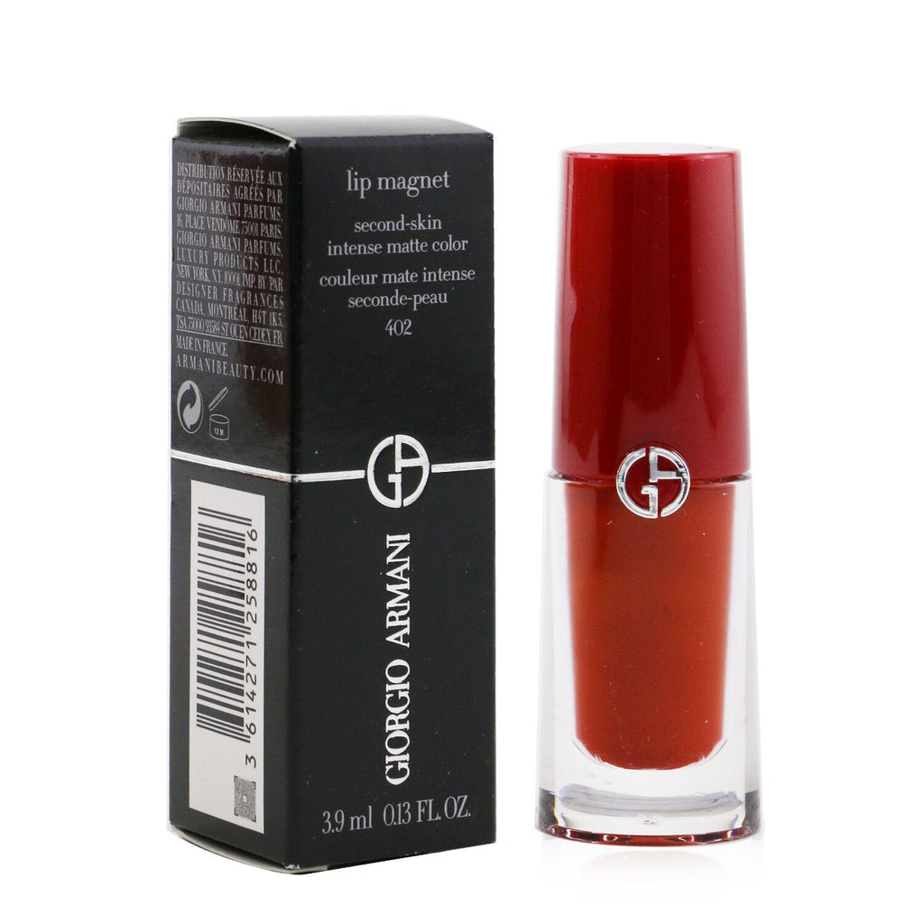 Giorgio Armani Lip Magnet Second Skin Intense Matte Color - # 400 Four Hundred For All  3.9ml/0.13oz