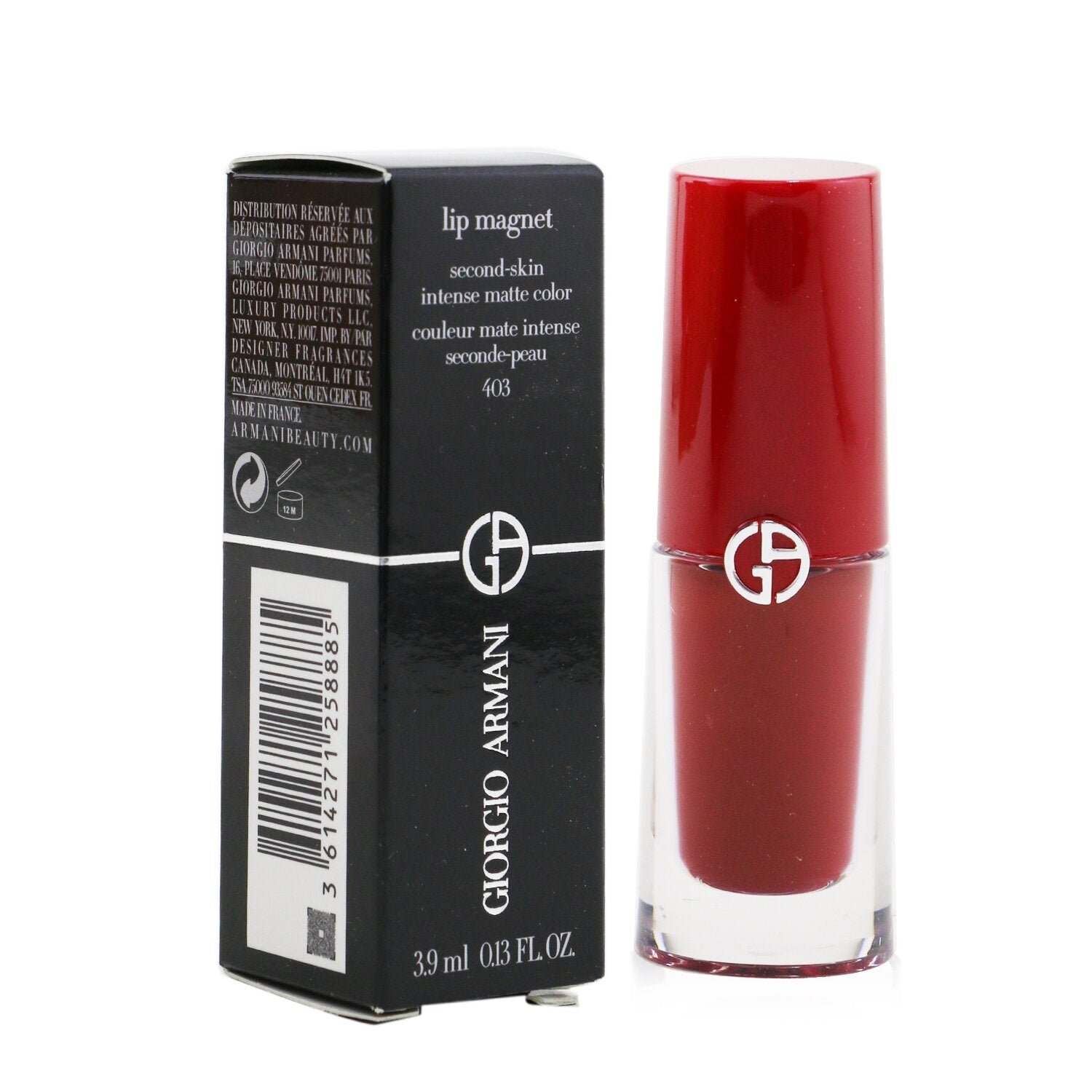 Giorgio Armani Lip Magnet Second Skin Intense Matte Color - # 602 Night Viper  3.9ml/0.13oz