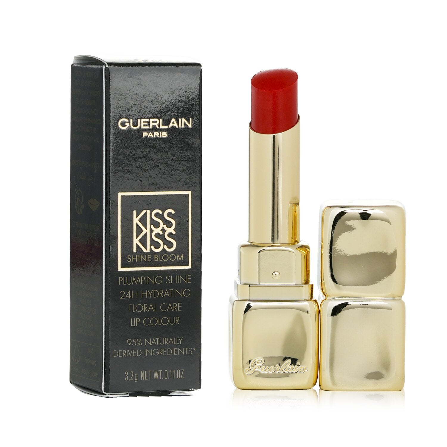 Guerlain KissKiss Shine Bloom Lip Colour - # 509 Wild Kiss  3.2g/0.11oz
