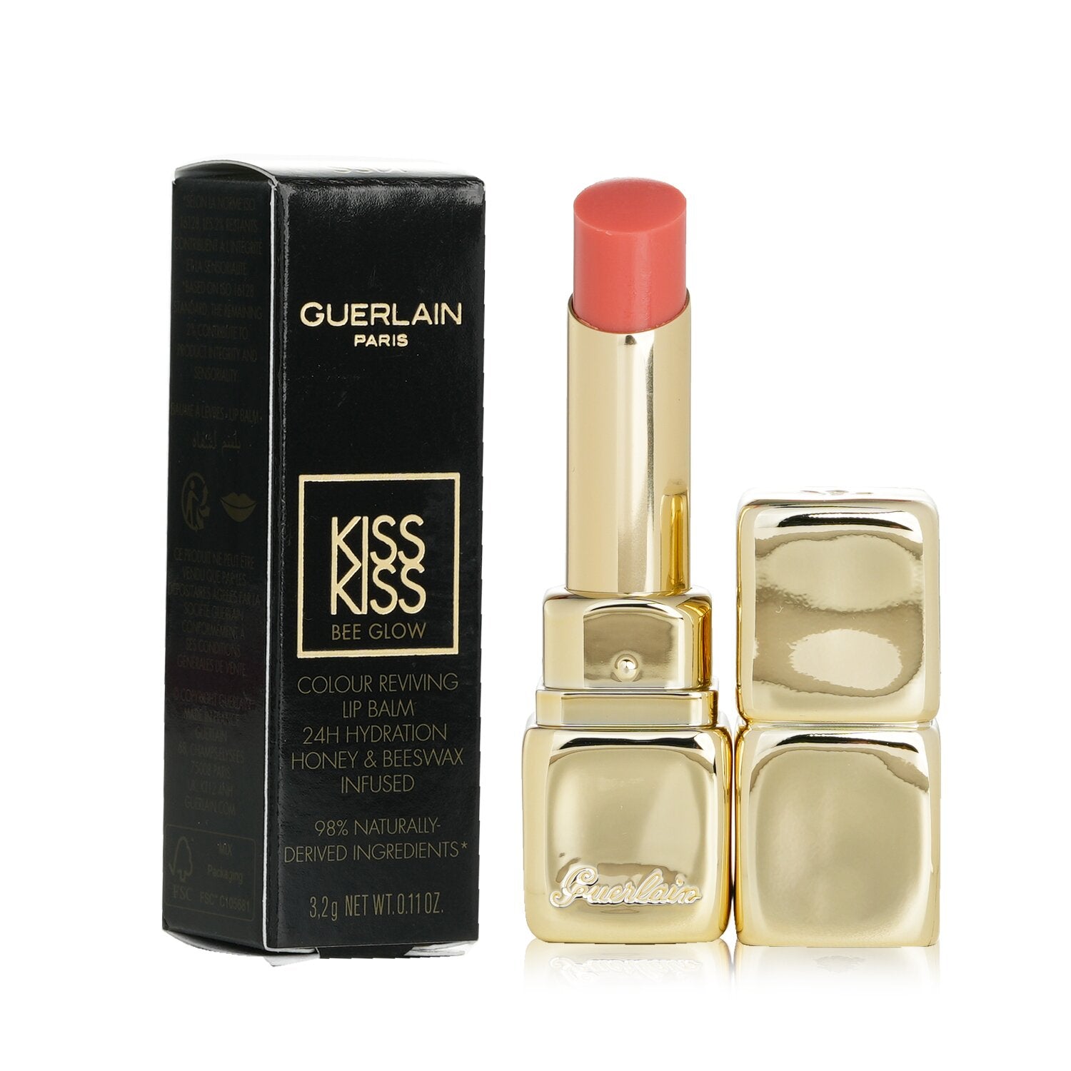 Guerlain KissKiss Bee Glow Lip Balm - # 809 Lavender Glow  3.2g/0.11oz