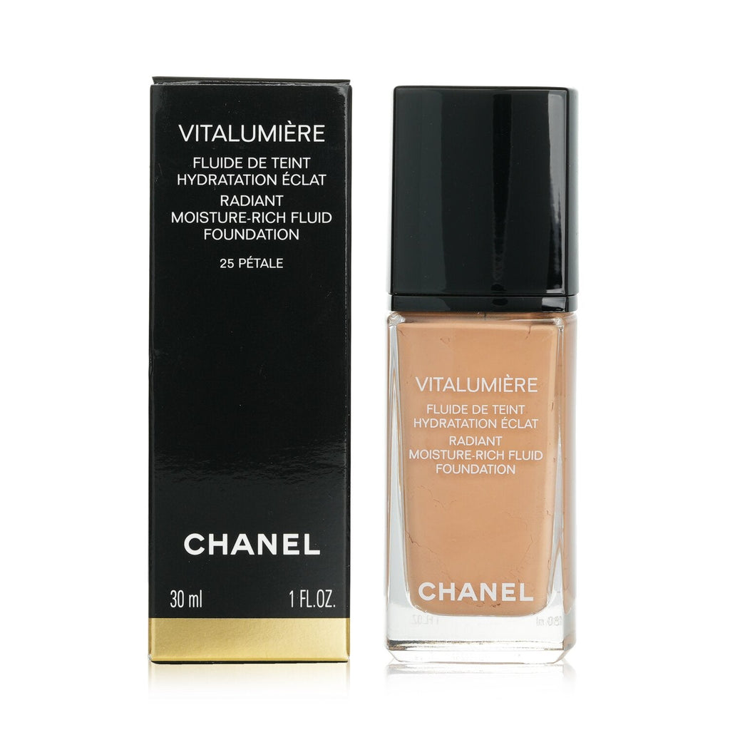 Chanel Vitalumiere Radiant Moisture Rich Fluid Foundation - #10 Limpide  30ml/1oz