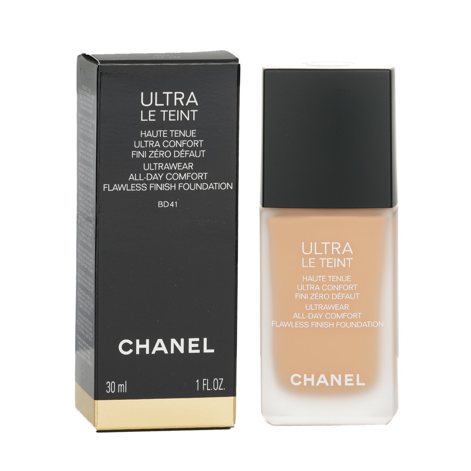 Chanel Ultra Le Teint Ultrawear All Day Comfort Flawless Finish Foundation - # BR42  30ml/1oz