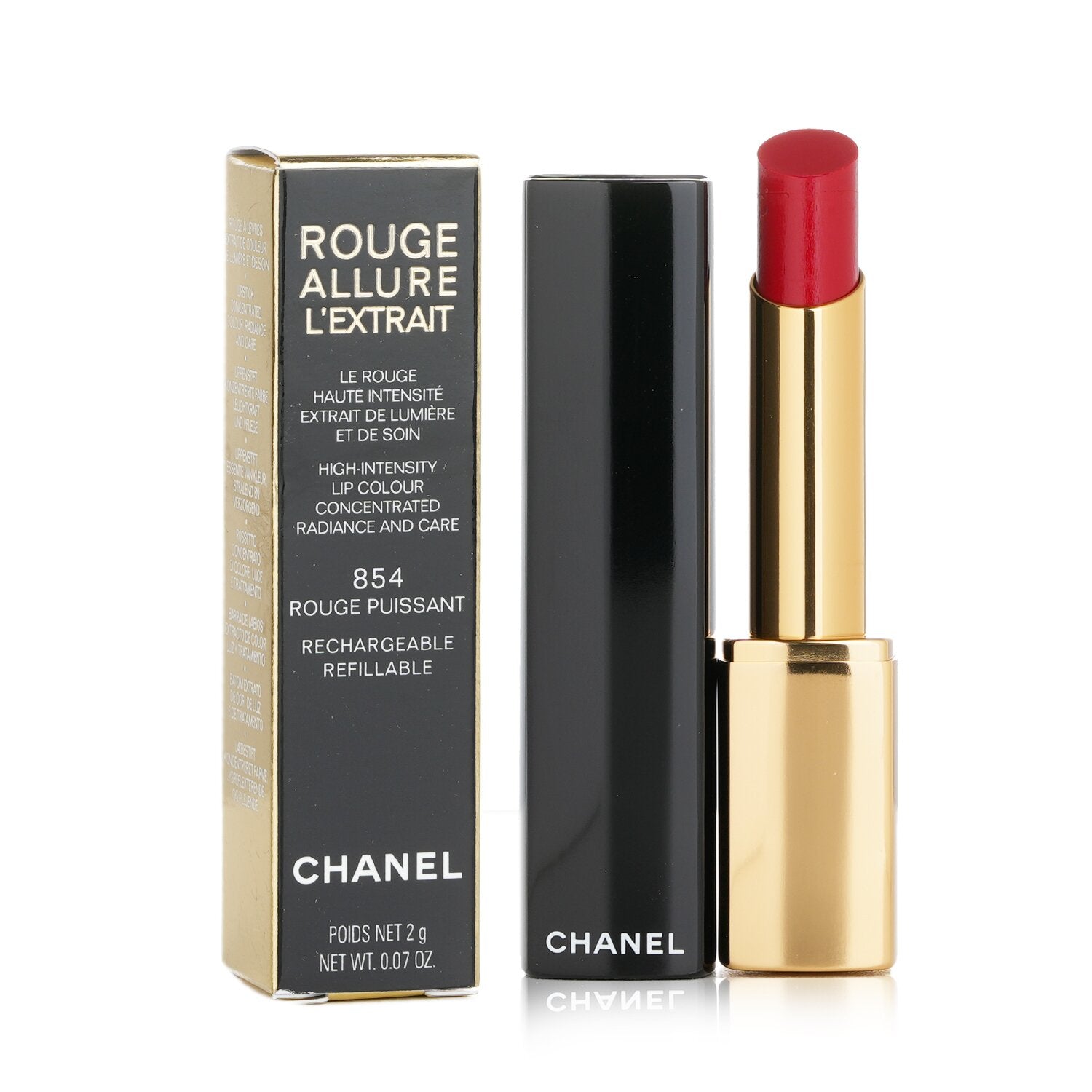 Chanel Rouge Allure L’extrait Lipstick - # 858 Rouge Royal  2g/0.07oz