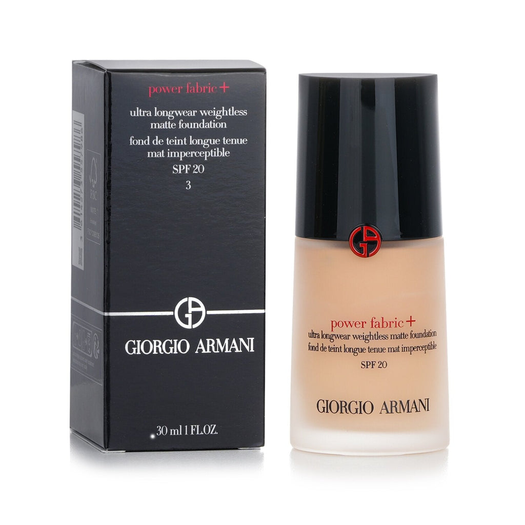 Giorgio Armani Power Fabric+ Ultra Longwear Weightless Matte Foundation SPF 20 - # 5.75  30ml/1oz