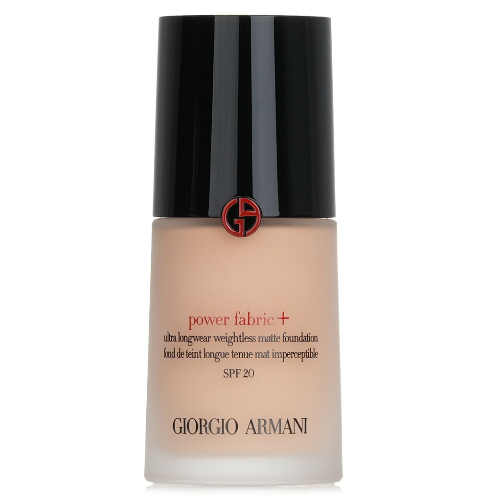 Giorgio Armani Power Fabric+ Ultra Longwear Weightless Matte Foundation SPF 20 - # 4  30ml/1oz