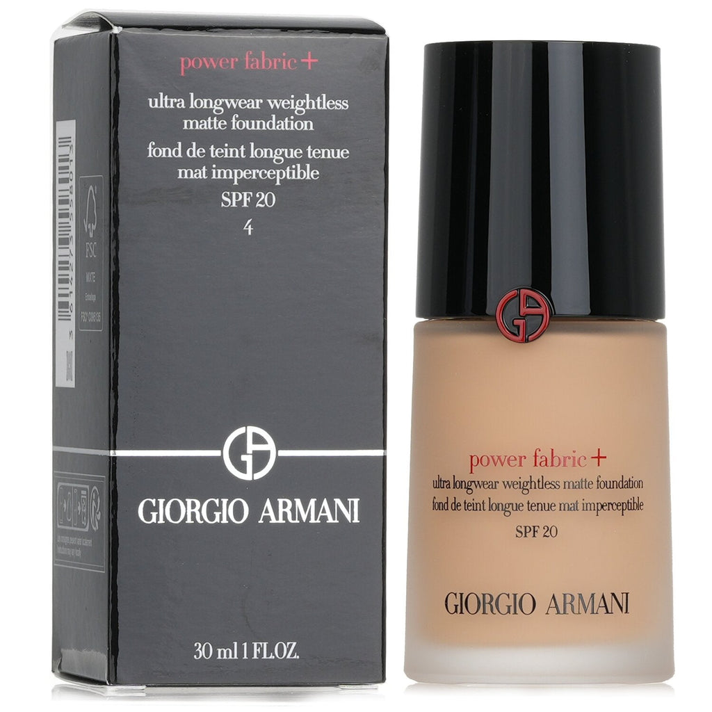 Giorgio Armani Power Fabric+ Ultra Longwear Weightless Matte Foundation SPF 20 - # 5.5  30ml/1oz