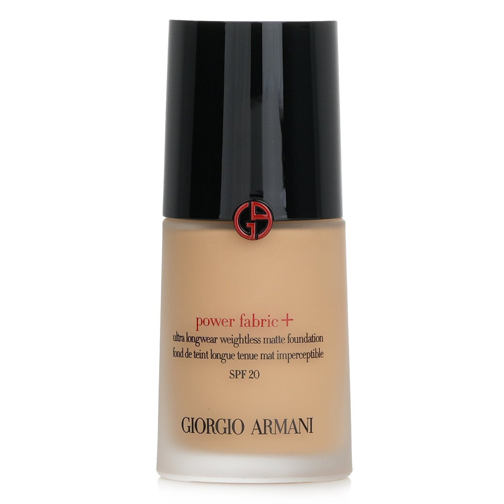 Giorgio Armani Power Fabric+ Ultra Longwear Weightless Matte Foundation SPF 20 - # 5 (Unboxed)  30ml/1oz