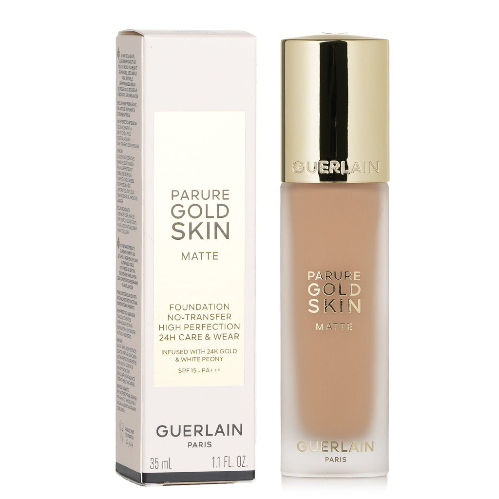 Guerlain Parure Gold Skin Matte Foundation SPF15 - # 2W Warm  35ml/1.1oz
