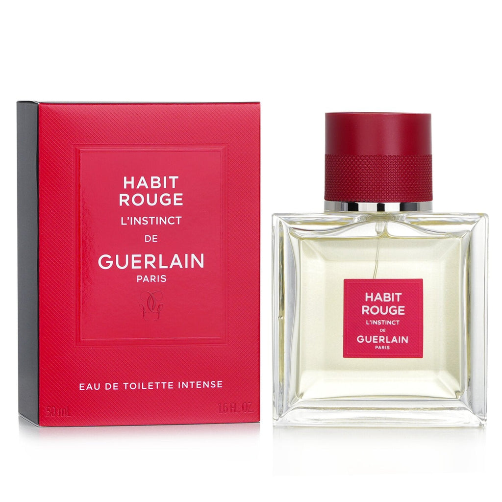 Guerlain Habit Rouge L'Instinct Eau De Toilette Intense Spray  50ml/1.6oz