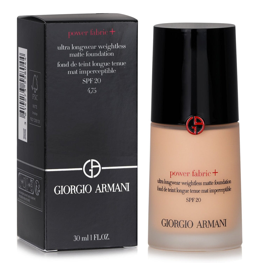 Giorgio Armani Power Fabric+ Ultra Longwear Weightless Matte Foundation SPF 20 - # 5.25  30ml/1oz