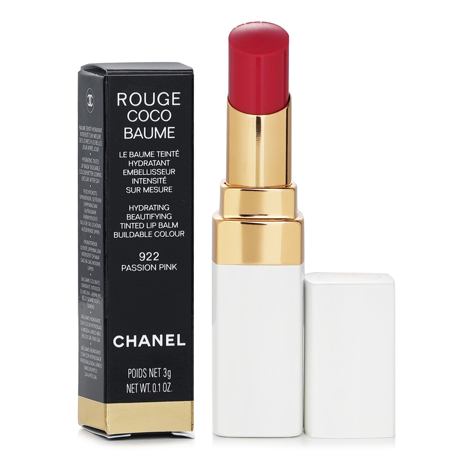 Chanel Rouge Coco Baume Hydrating Beautifying Tinted Lip Balm - # 930 Sweet Treat  3g/0.1oz
