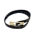 Louis Vuitton Belt LV Duo Reversible Brown Black Monogram