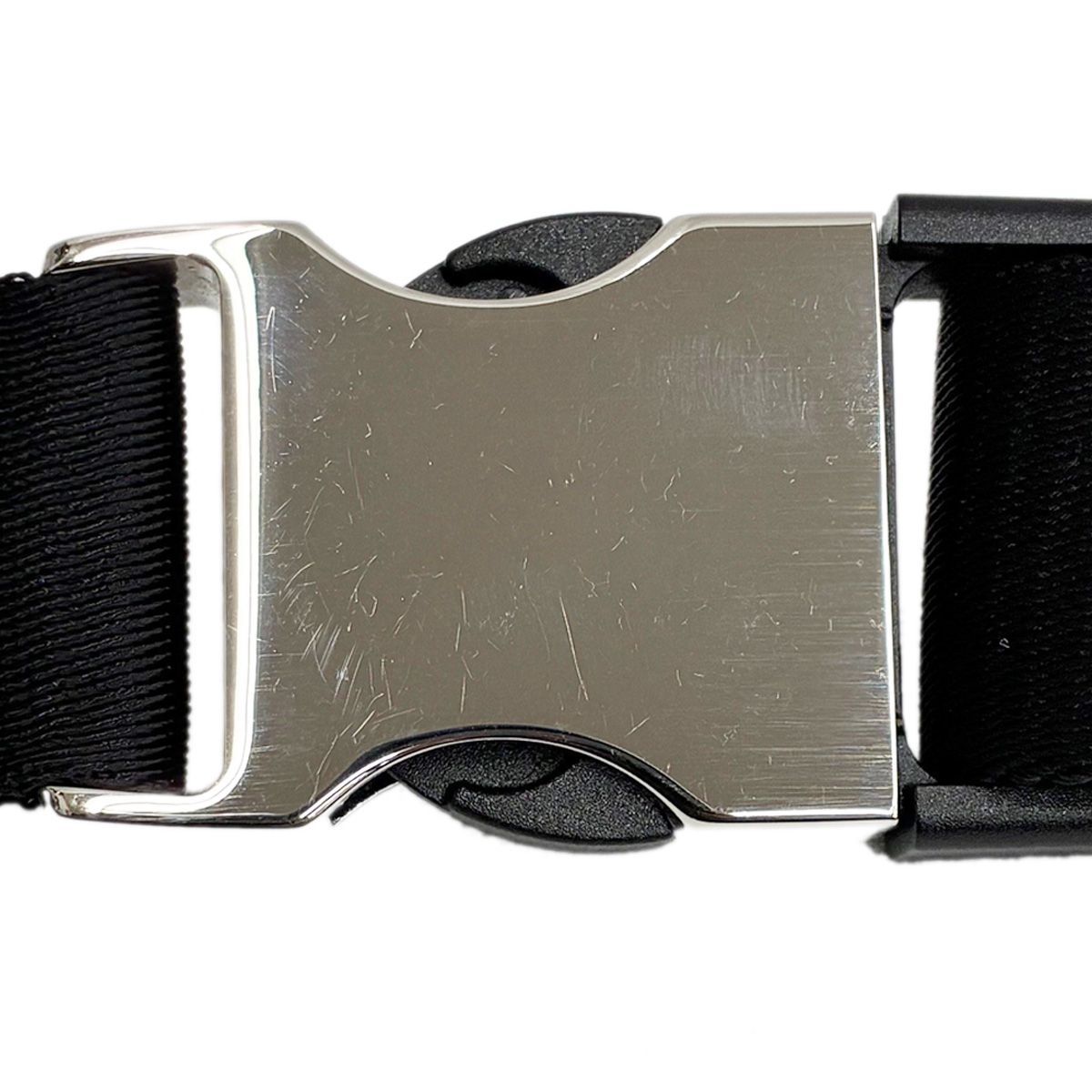 Prada Re-Nylon Sapphia Leather Belt Bag Black