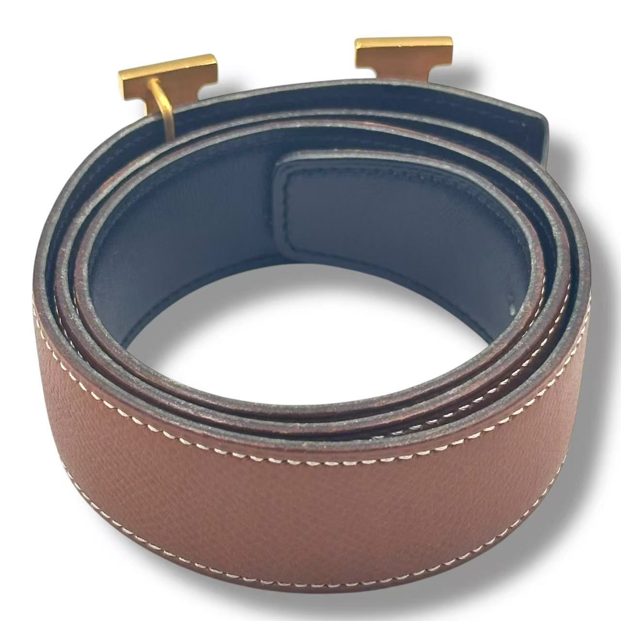 Hermes Belt Brown