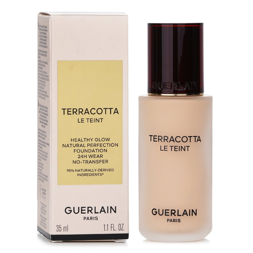 Guerlain Terracotta Le Teint Healthy Glow Natural Perfection Foundation 24H Wear N Transfer - #1C Cool  35ml/1.1oz