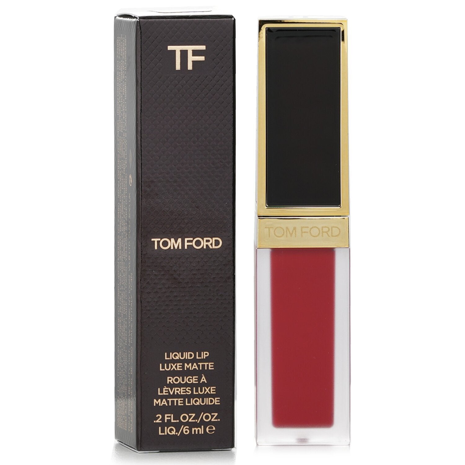 Tom Ford Liquid Lip Luxe Matte - #129 Carnal Red  6ml/0.2oz