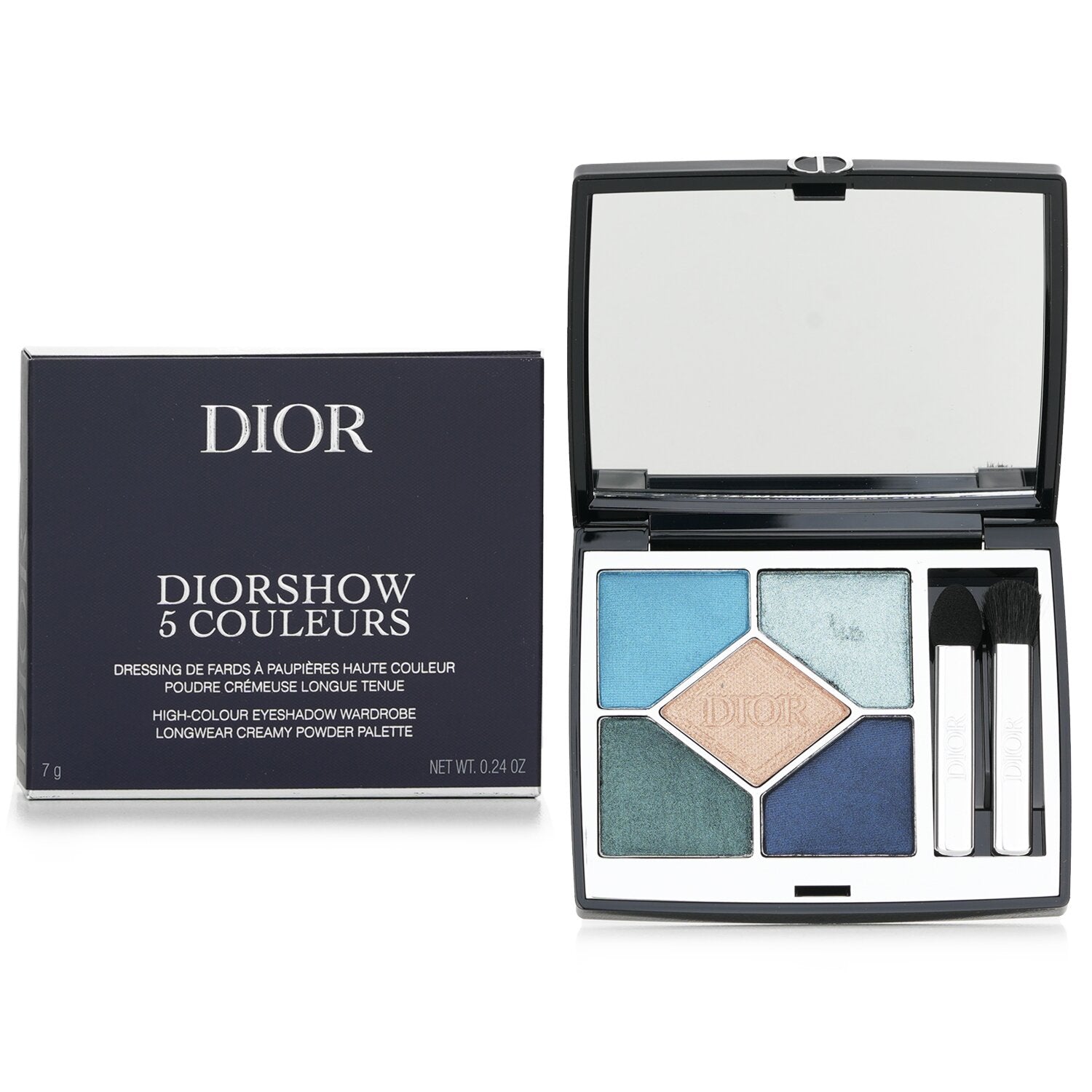 Christian Dior Diorshow 5 Couleurs Longwear Creamy Powder Eyeshadow Palette - # 673 Red Tartan  7g/0.24oz