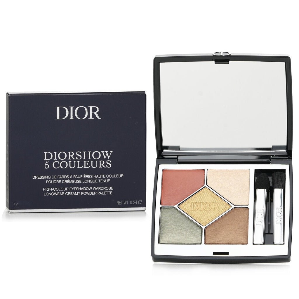 Christian Dior Diorshow 5 Couleurs Longwear Creamy Powder Eyeshadow Palette - # 673 Red Tartan  7g/0.24oz